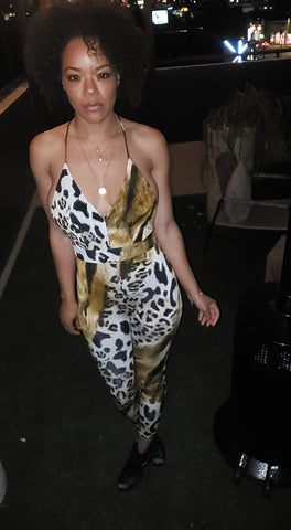 Date Night Leopard Jumpsuit