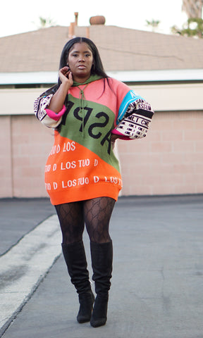 Downtown hoodie dress
