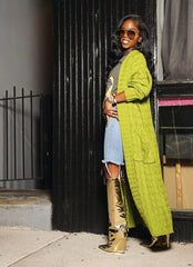 Neon cardigan