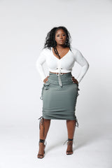 Survivor (Olive Skirt)