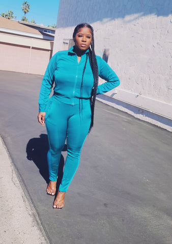 Kollection Tracksuite (Teal)